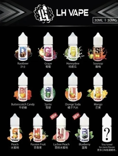 LHvapemy馬來西亞主機小煙油30ml：圖片 2