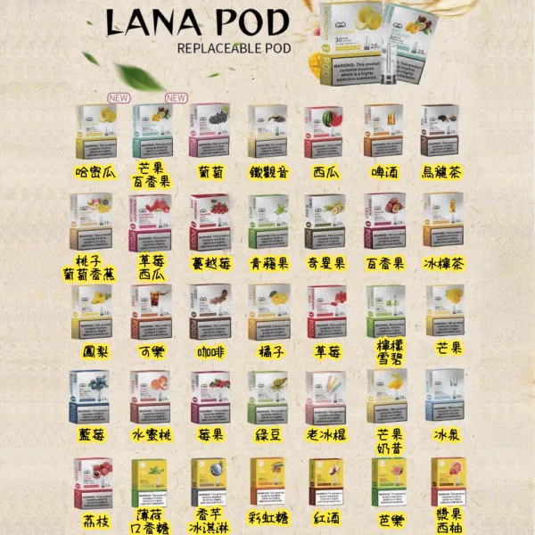 LANA發光系列煙彈通用悅刻一代RELX/ILIA/SP2S：圖片 4