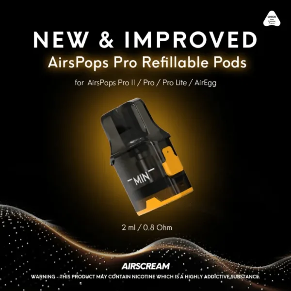 Airscream Airspops Pro II 氣泡2代可調瓦電子煙主機官網：圖片 5