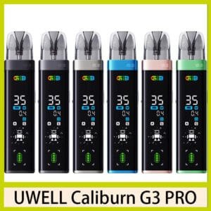 UWELL Caliburn G3 Pro Pod咖哩棒電子煙主機官網評價說明書